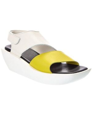 Arche Gimkys Leather Sandal - Yellow