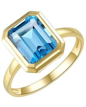 Kai Fine Jewelry 14K 2.50 Ct. Tw. Topaz Cocktail Ring - Blue