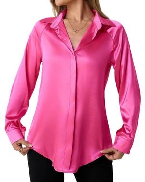Adele Berto Shirt - Pink