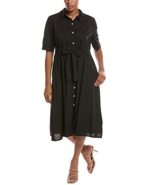 Persaman New York Midi Dress - Black