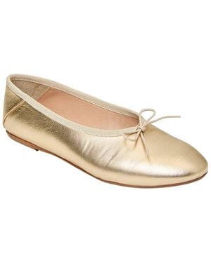 Jack Rogers Carlotta Leather Ballet Flat - White