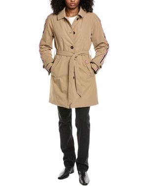HUNTER Medium Trench Coat - Natural