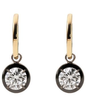 Prince Diamond & Jewelry 14K 4.00 Ct. Tw. Lab-Grown Diamond Dangle Earrings - Metallic