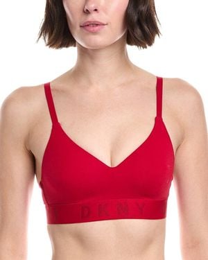 DKNY Wirefree Push-Up Bra - Pink