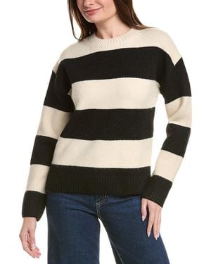 English Factory Bold Stripe Jumper - Black