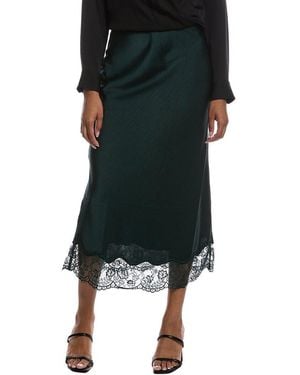 Z Supply Cinder Lace Midi Skirt - Black