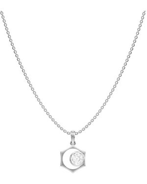 Lab Grown Diamonds 1.50 Ct. Tw. Lab-Grown Diamond Necklace - Metallic