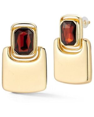 Sphera Milano Plated Cz Earrings - Natural