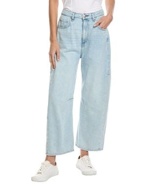 Rag & Bone Charlie High-Rise Millie Barrel Jean - Blue
