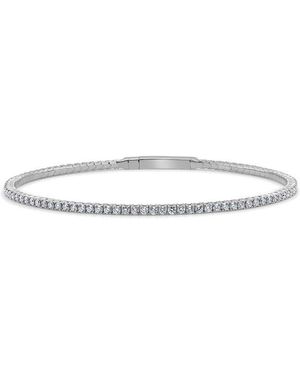 Sabrina Designs 14k 1.52 Ct. Tw. Diamond Flexible Tennis Bracelet - White