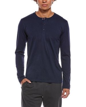 Hanro Henley Shirt - Blue