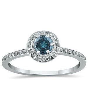 True Diamond 14K 0.45 Ct. Tw. Diamond Ring - Blue