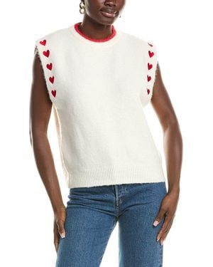 ANNA KAY Larianna Cashmere-Blend Vest - White
