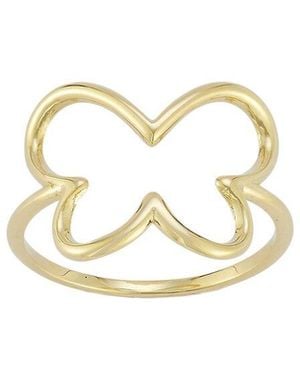 Ember Fine Jewelry 14K Butterfly Ring - Metallic