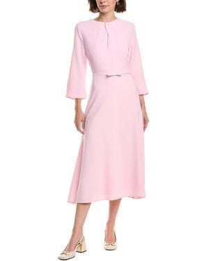 Pascale La Mode Premium Midi Dress - Pink
