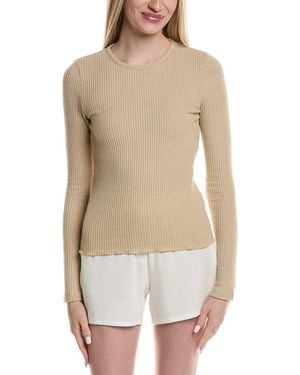 Pj Salvage Reloved Rib Top - Natural