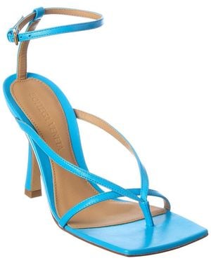 Bottega Veneta Stretch Leather Sandal - Blue