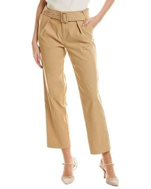 Nanette Lepore Belted Pant - Natural
