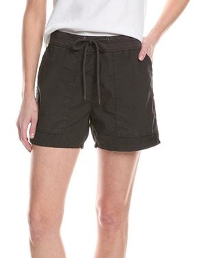 James Perse Poplin Short - Black