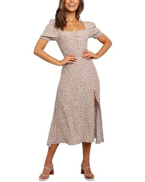 ENJOY PETRA Midi Dress - Natural