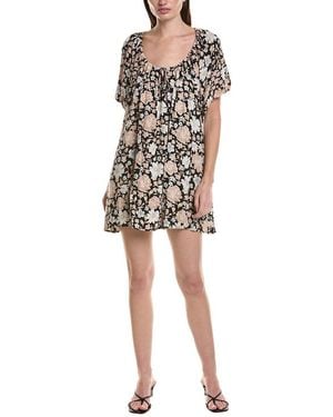 Saltwater Luxe Printed Mini Dress - White