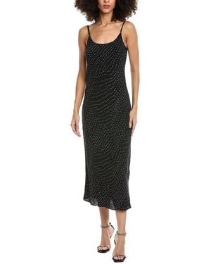 Rag & Bone Alessia Midi Dress - Black