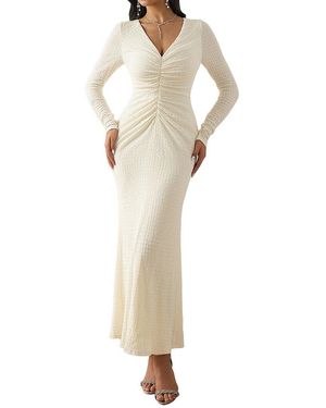Amanda Royal Maxi Dress - Natural