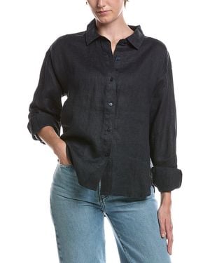 Splendid Stella Linen Top - Black