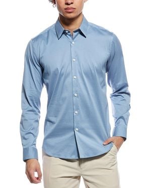 Theory Sylvain Precise 2 Shirt - Blue