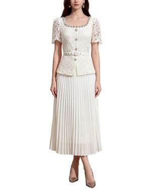 DZA Midi Dress - White
