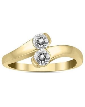 True Diamond 14K 0.46 Ct. Tw. Diamond Ring - Metallic