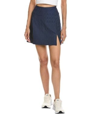Tommy Bahama Aubrey Monogram Jacquard Skort - Blue