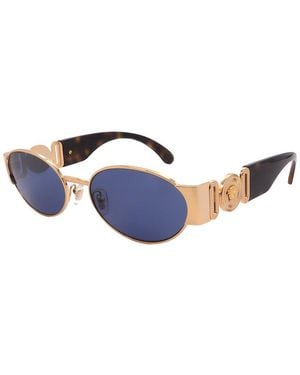 Versace 56Mm Sunglasses - Blue