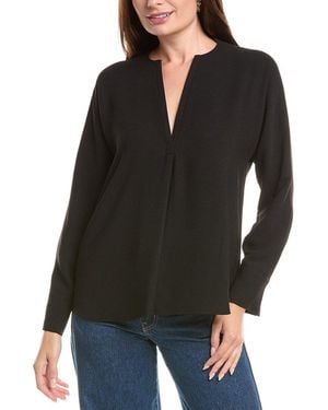 Vince Dolman Sleeve Blouse - Black