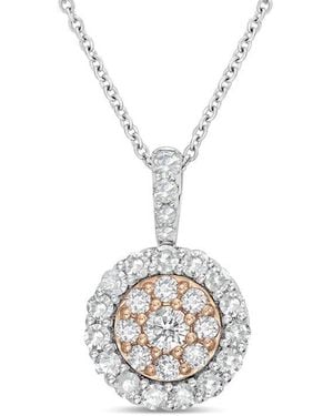 John DiGangi 14K 0.50 Ct. Tw. Diamond Pendant - White