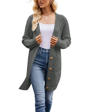 Caifeng Cardigan - Grey