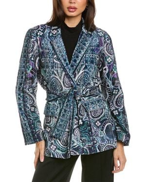 Kobi Halperin Abott Velvet Jacket - Blue