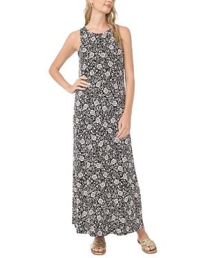 Vince Camuto Sleeveless Keyhole Back Maxi Dress - Multicolour