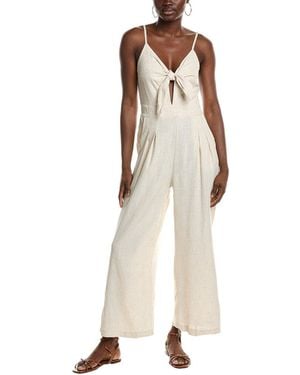 ANNA KAY Cocktail Tied Jumpsuit - Natural