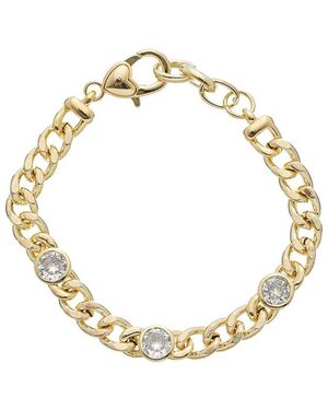 Juvell 18K Plated Topaz Bracelet - Metallic