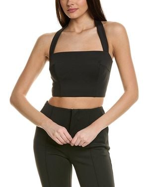 Nicholas Madeline Halter Top - Black