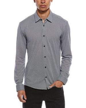 BOSS Roan Kent Pattern Shirt - Grey