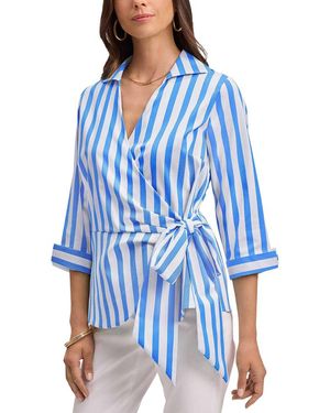 Foxcroft Salina Shirt - Blue