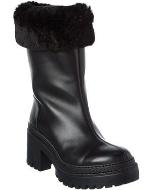 Giuseppe Zanotti Martini 50 Leather Boot - Black