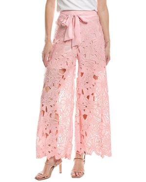 HL Affair Floral Lace Pant - Pink