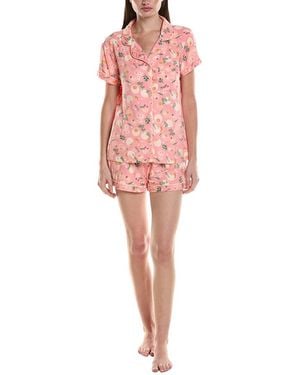 Tart Collections 2Pc Dixie Short Set - Pink