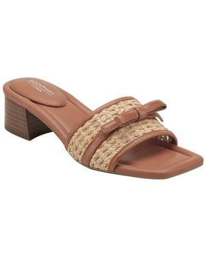 Rockport Clarice 2 Raffia & Leather Sandal - Brown