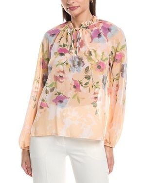 Tahari Blouse - Pink