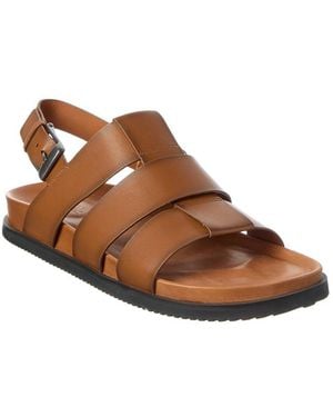 Allen Edmonds Damien Leather Sandal - Brown