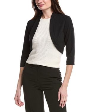 Joseph Ribkoff Cropped Cardigan - White